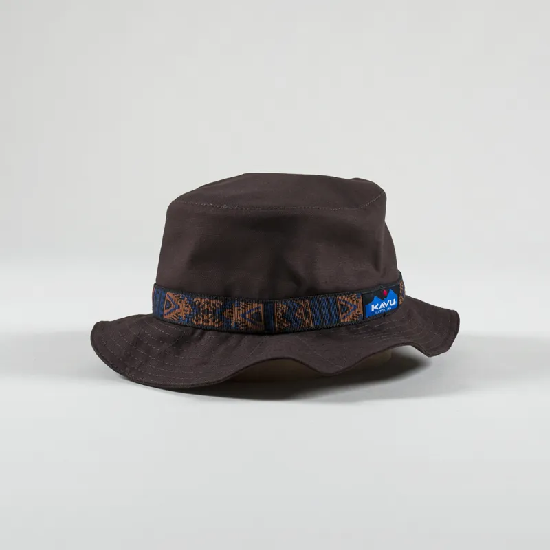 Kavu Organic Strap Bucket Hat Brown Bear
