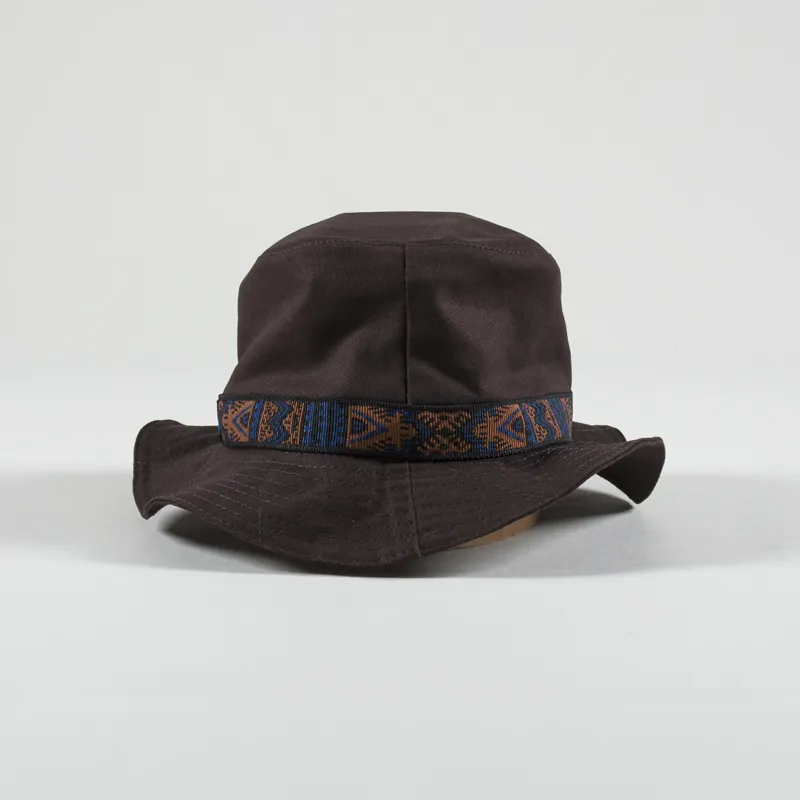 Kavu Organic Strap Bucket Hat Brown Bear-2