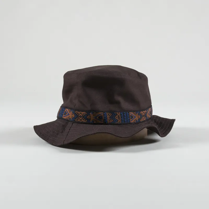 Kavu Organic Strap Bucket Hat Brown Bear-4