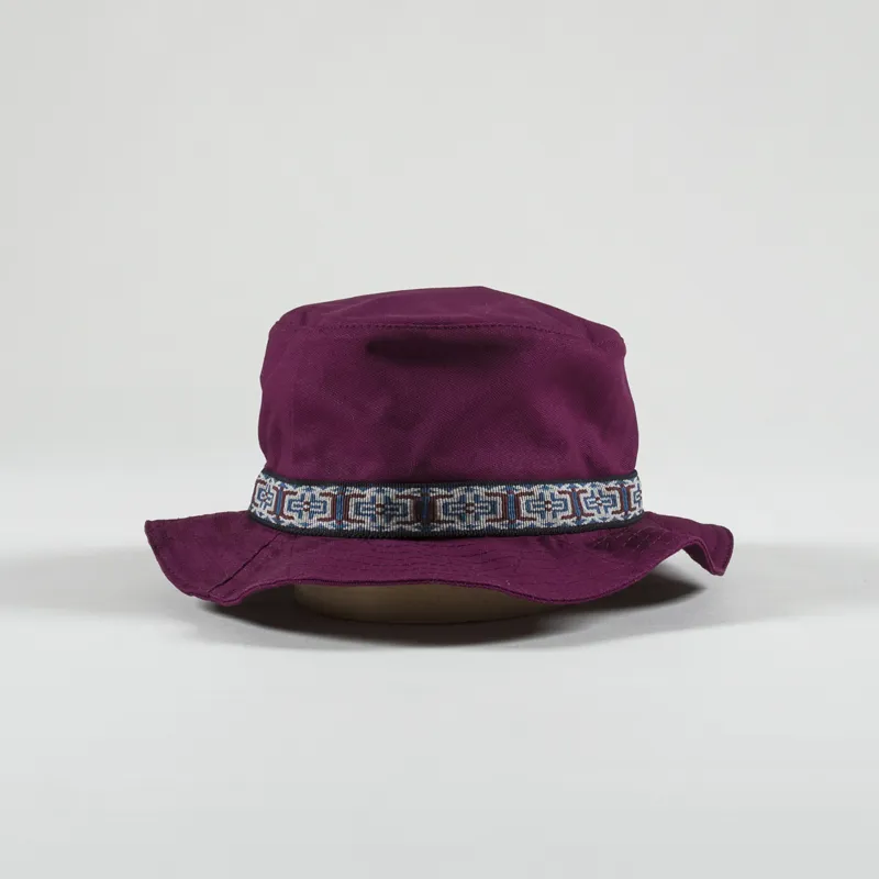 Kavu Organic Strap Bucket Hat Plum-4