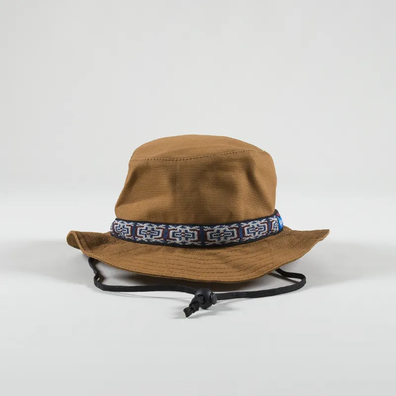 Kavu Organic Strap Bucket Hat Caramel-4