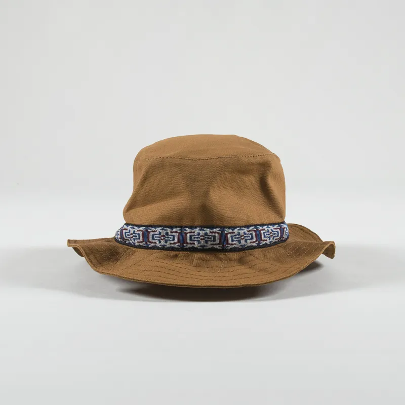Kavu Organic Strap Bucket Hat Caramel-3