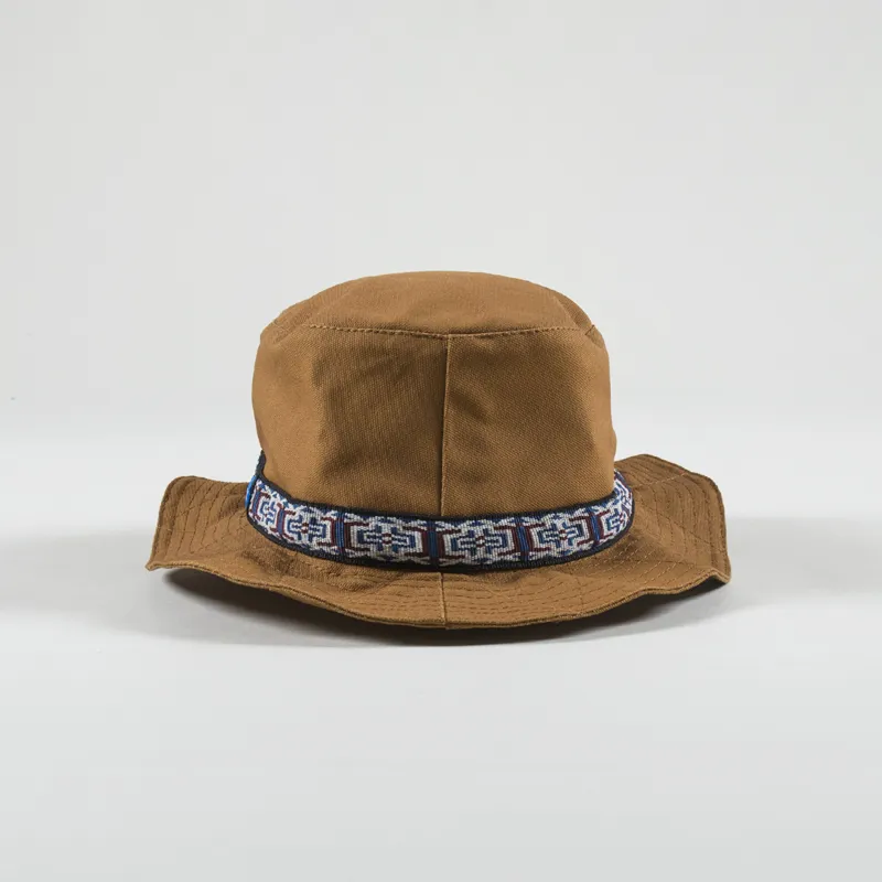 Kavu Organic Strap Bucket Hat Caramel-1