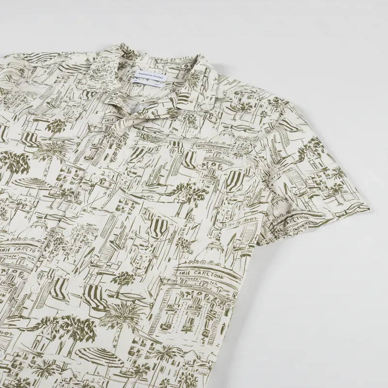 Edmmond Studios City Shirt Plain Olive-1