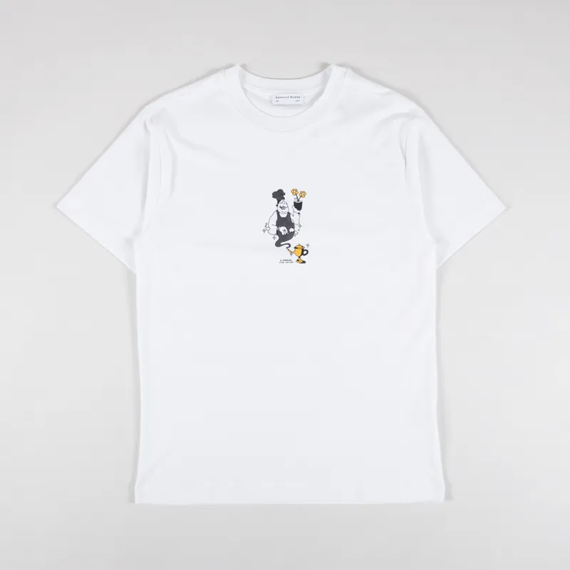 Edmmond Studios Genius T Shirt Plain White