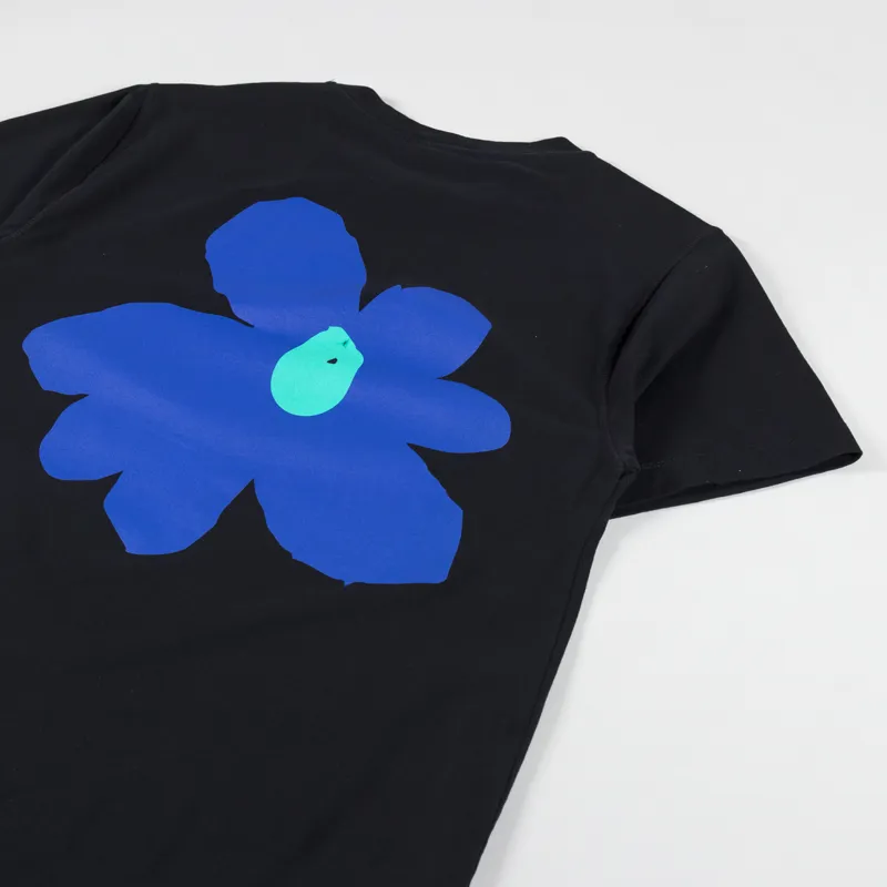 Edmmond Studios Botanic Society T Shirt Plain Black-2