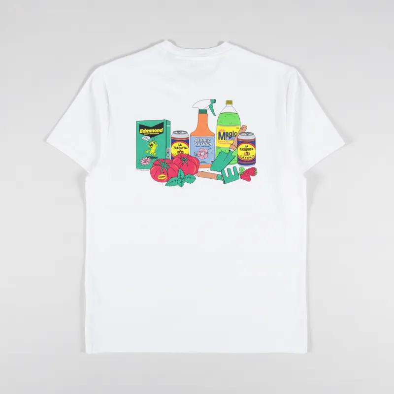 Edmmond Studios Pantry T Shirt Plain White