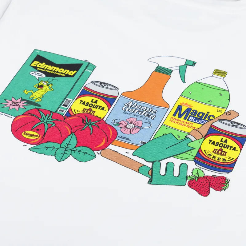 Edmmond Studios Pantry T Shirt Plain White-4