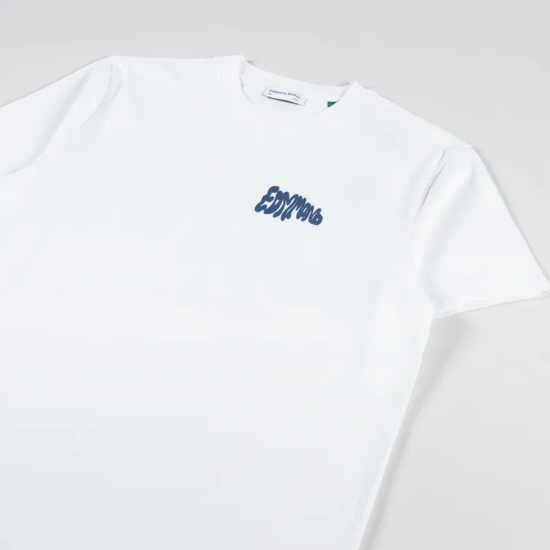 Edmmond Studios Periscope T Shirt Plain White-3