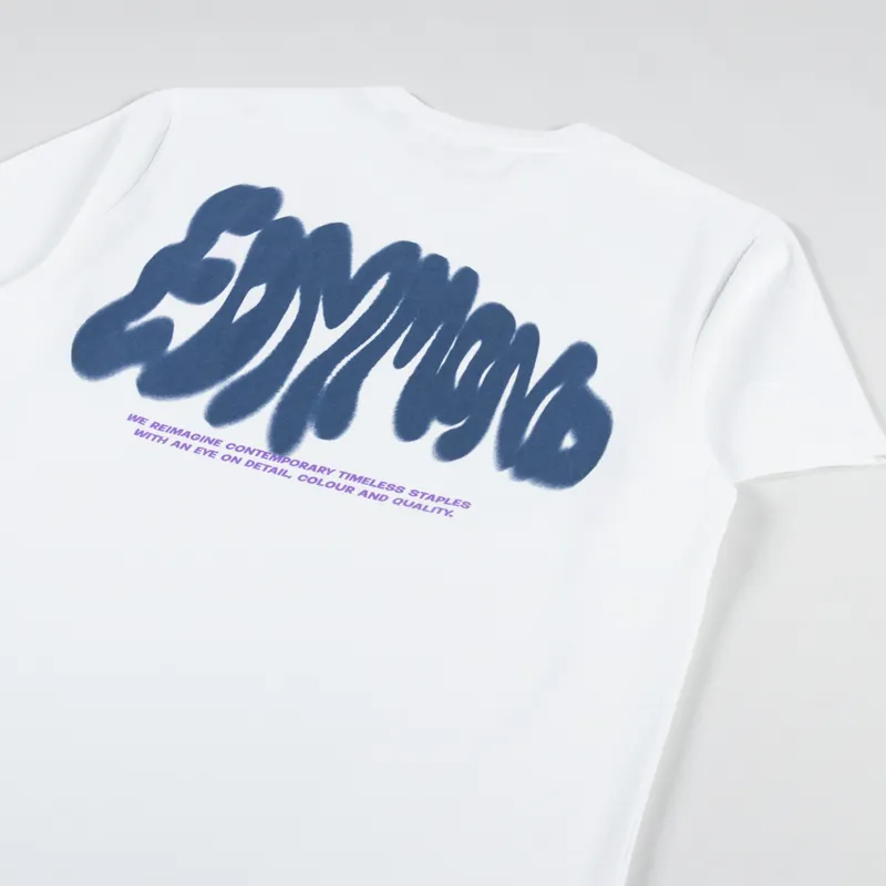 Edmmond Studios Periscope T Shirt Plain White-2
