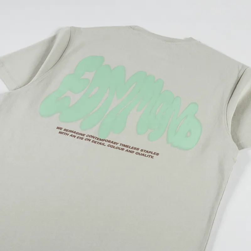 Edmmond Studios Periscope T Shirt Taupe-2