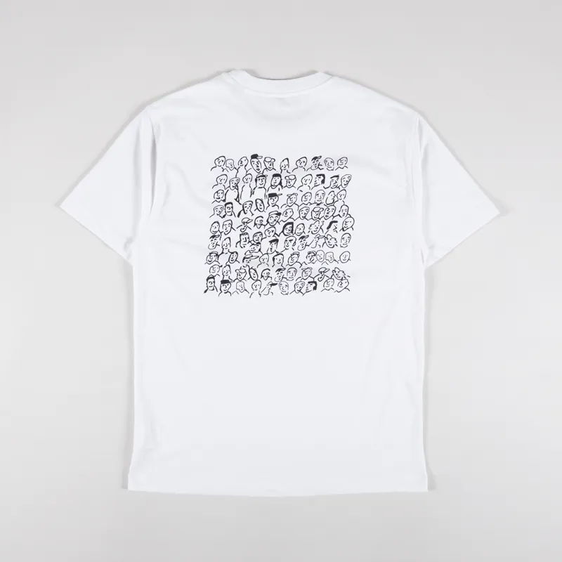 Edmmond Studios People T Shirt Plain White