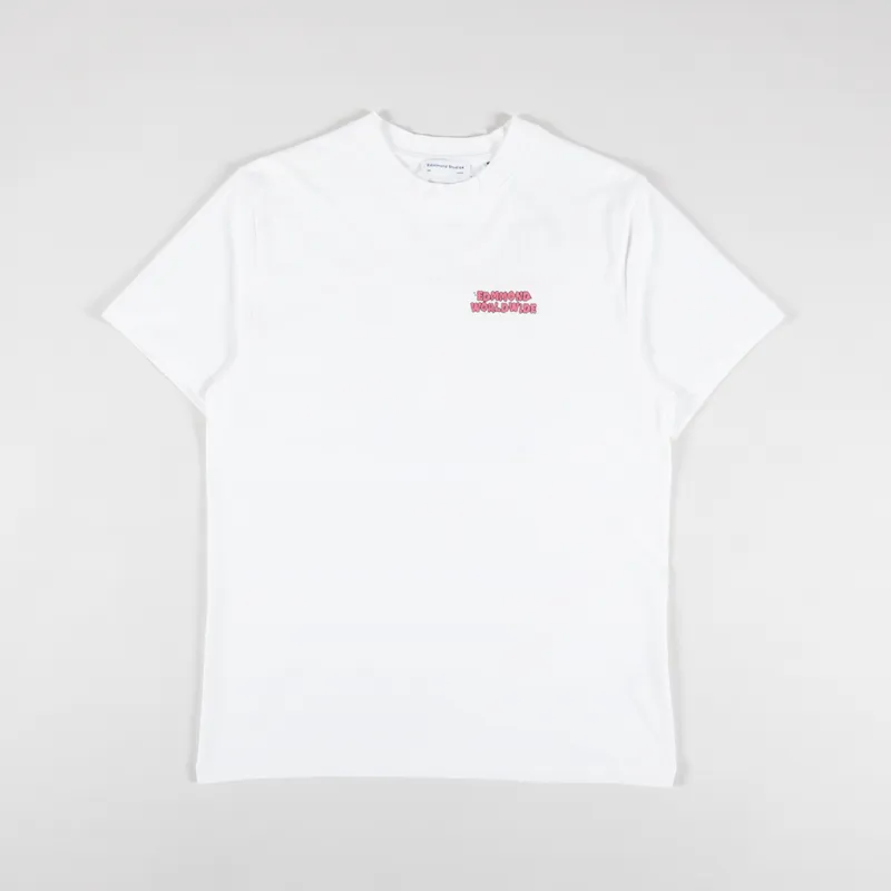 Edmmond Studios Yaggo T Shirt Plain White-1
