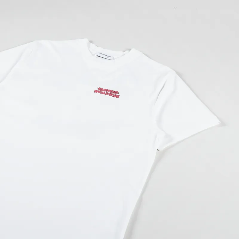 Edmmond Studios Yaggo T Shirt Plain White-3