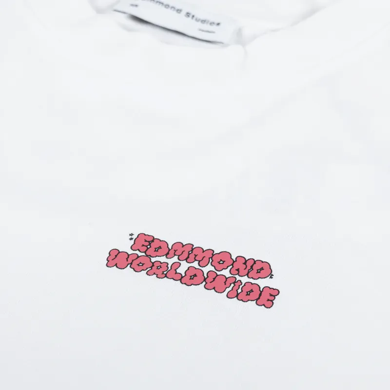 Edmmond Studios Yaggo T Shirt Plain White-5