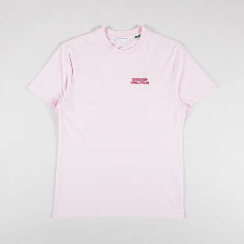 Edmmond Studios Yaggo T Shirt Plain Pink-1