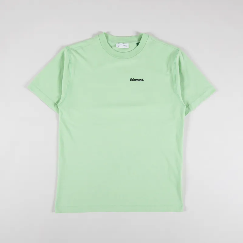 Edmmond Studios Parrots T Shirt Plain Mint-1