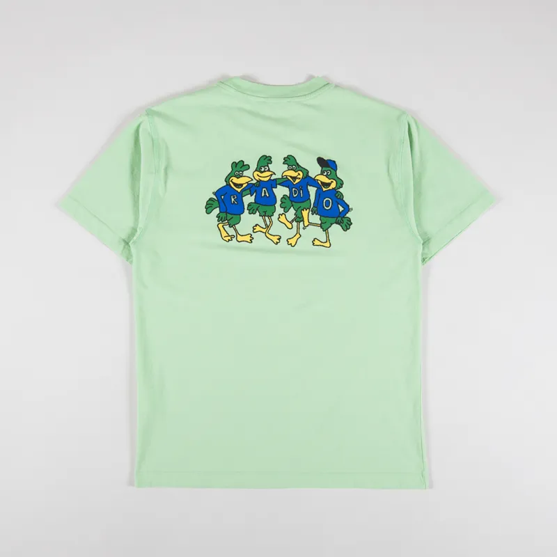 Edmmond Studios Parrots T Shirt Plain Mint
