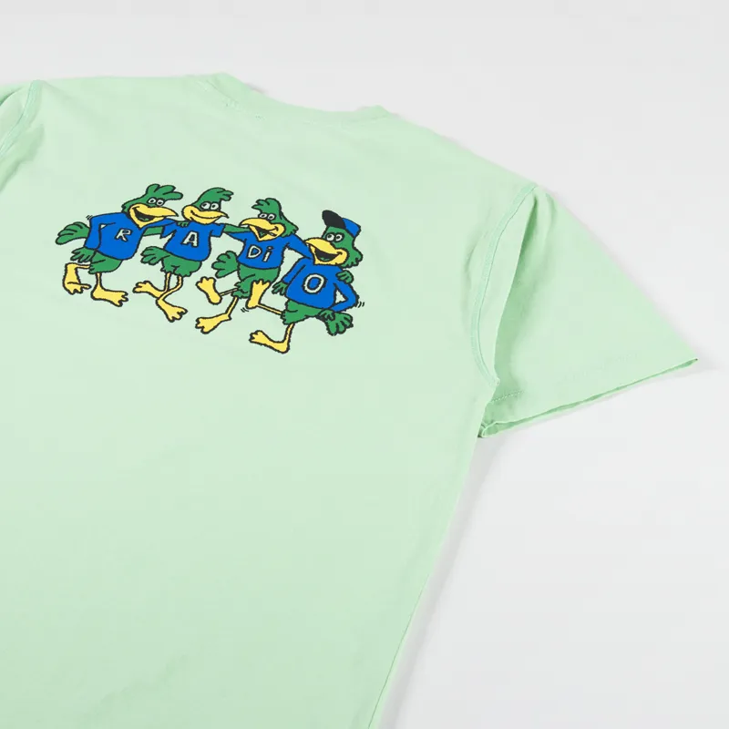 Edmmond Studios Parrots T Shirt Plain Mint-2