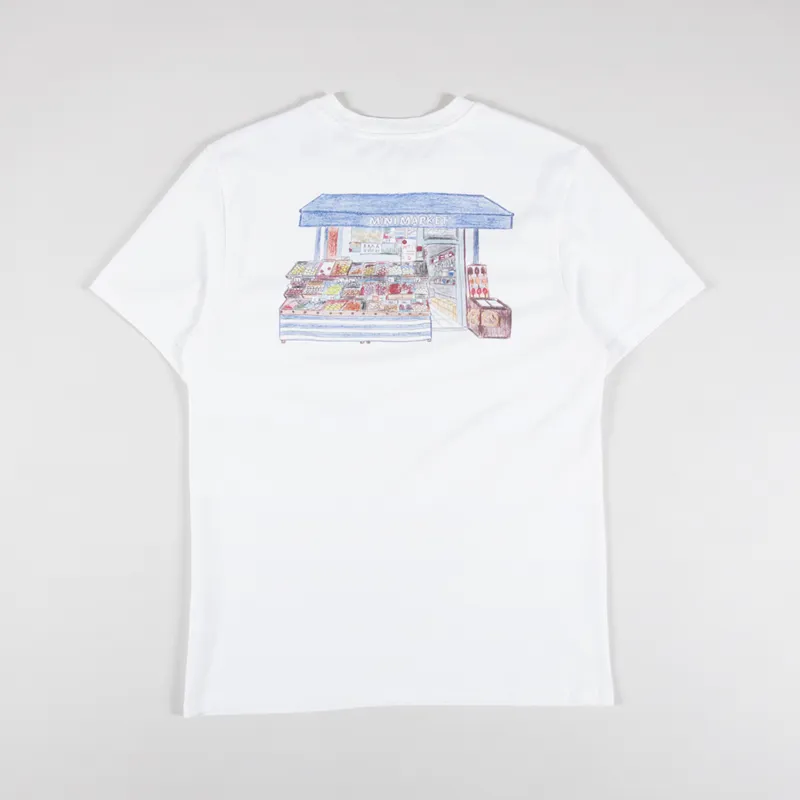 Edmmond Studios Mini Market T Shirt Plain White