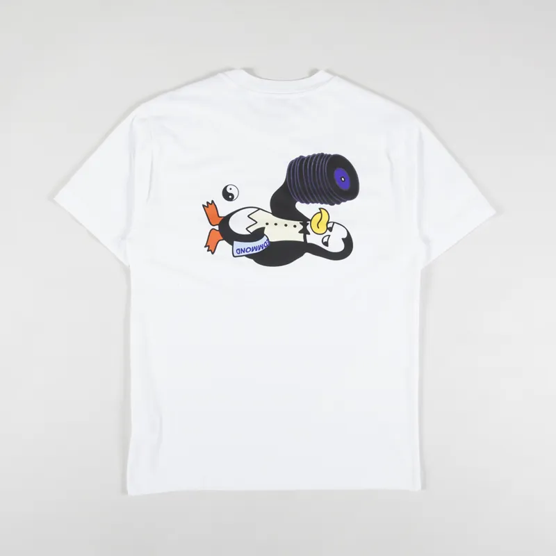 Edmmond Studios Leo T Shirt Plain White