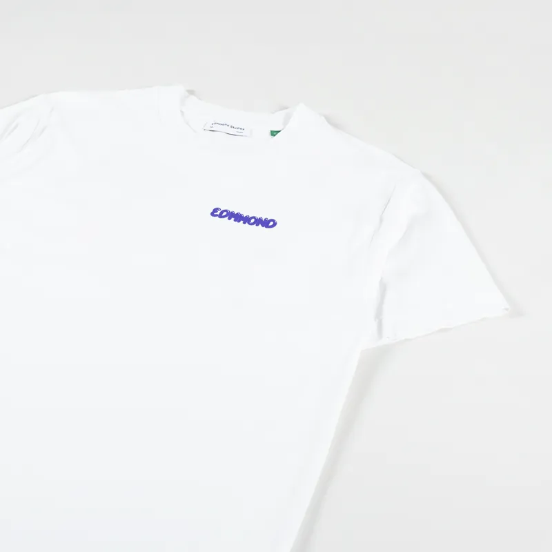 Edmmond Studios Leo T Shirt Plain White-3