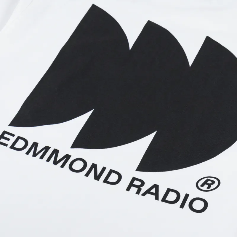 Edmmond Studios Radio Club T Shirt Plain White-4