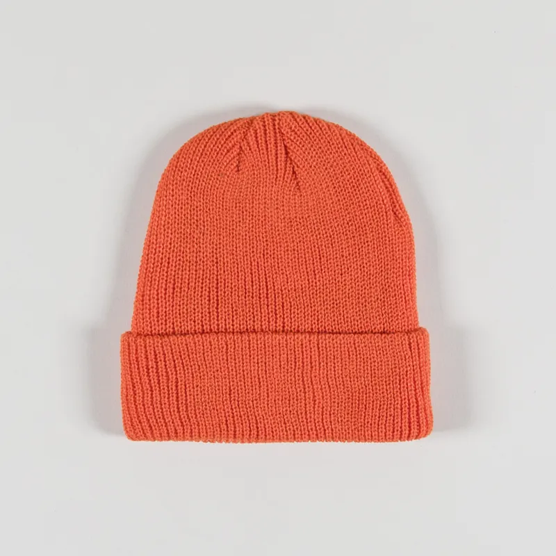 Stussy Basic Cuff Beanie Habanero-1