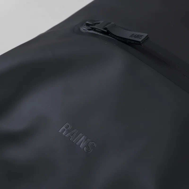 Rains Rolltop Rucksack Black-8