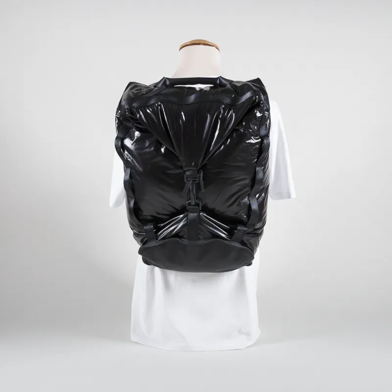 Rains Sibu Duffel Backpack Black-3