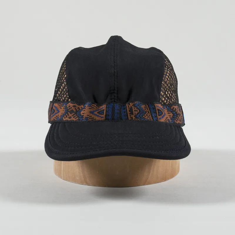 Kavu Mens Capn Softbill Hat Cap Blackout Orange Blue