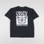 Obey Weapon Of Peace Pigment T Shirt Vintage Black