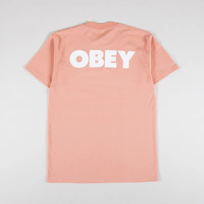 Obey Bold Obey 2 T Shirt Citrus