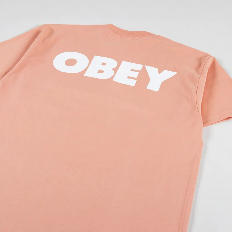 Obey Bold Obey 2 T Shirt Citrus-2