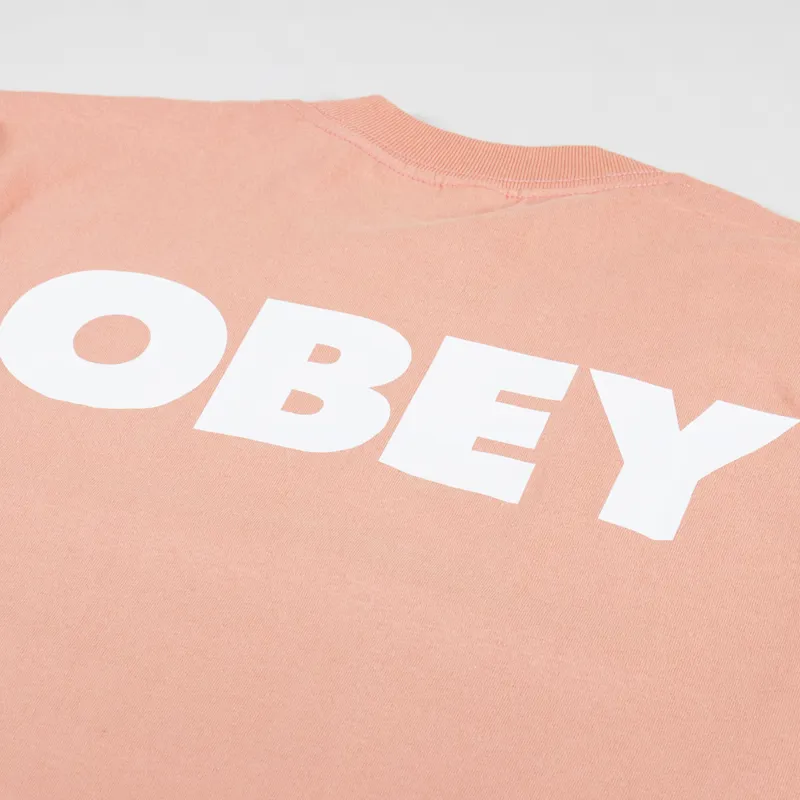 Obey Bold Obey 2 T Shirt Citrus-4