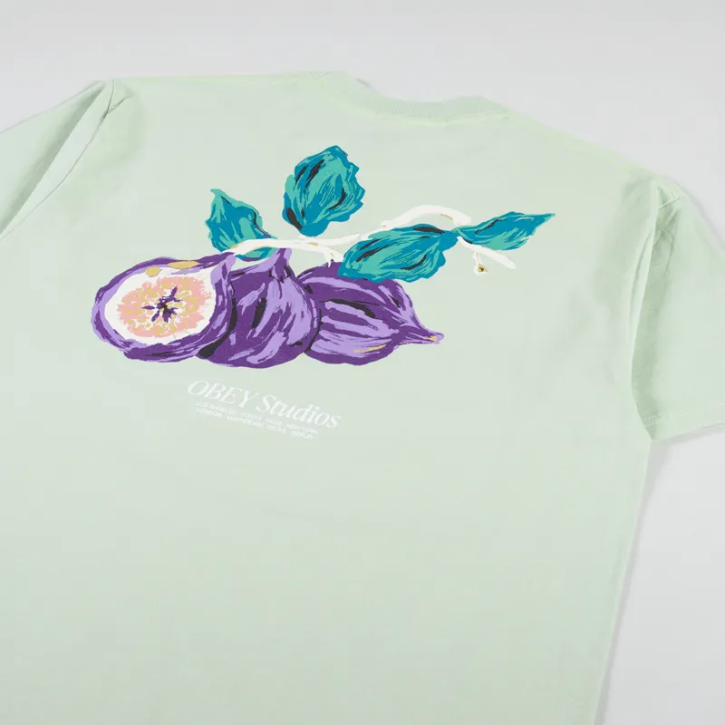 Obey Studios T Shirt Cucumber-2