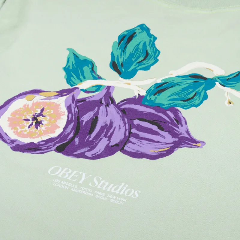 Obey Studios T Shirt Cucumber-4