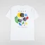 Obey Flowers Papers Scissors T Shirt White