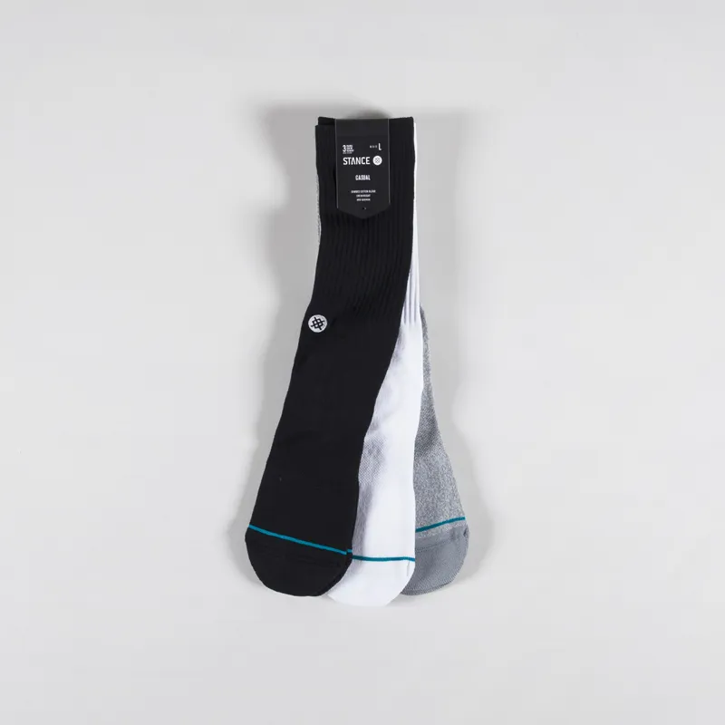 Stance Icon Crew Sock Multi - 3 Pairs-1