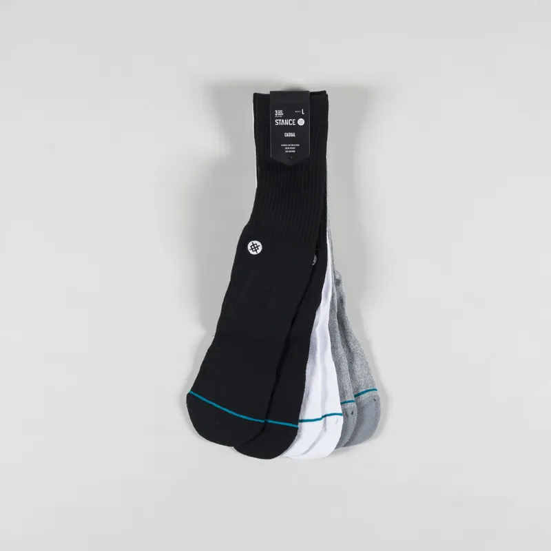 Stance Icon Crew Sock Multi - 3 Pairs