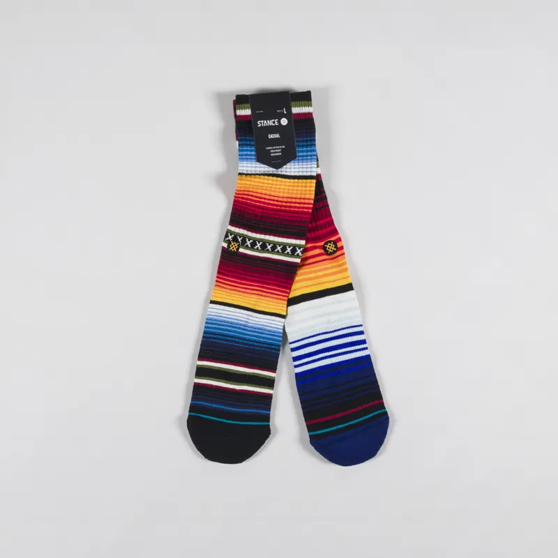 Stance Curren Crew Sock Red-1