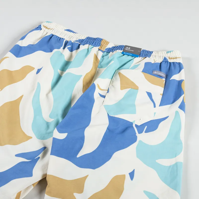Columbia Summerdry Shorts Chalk Floristic-3