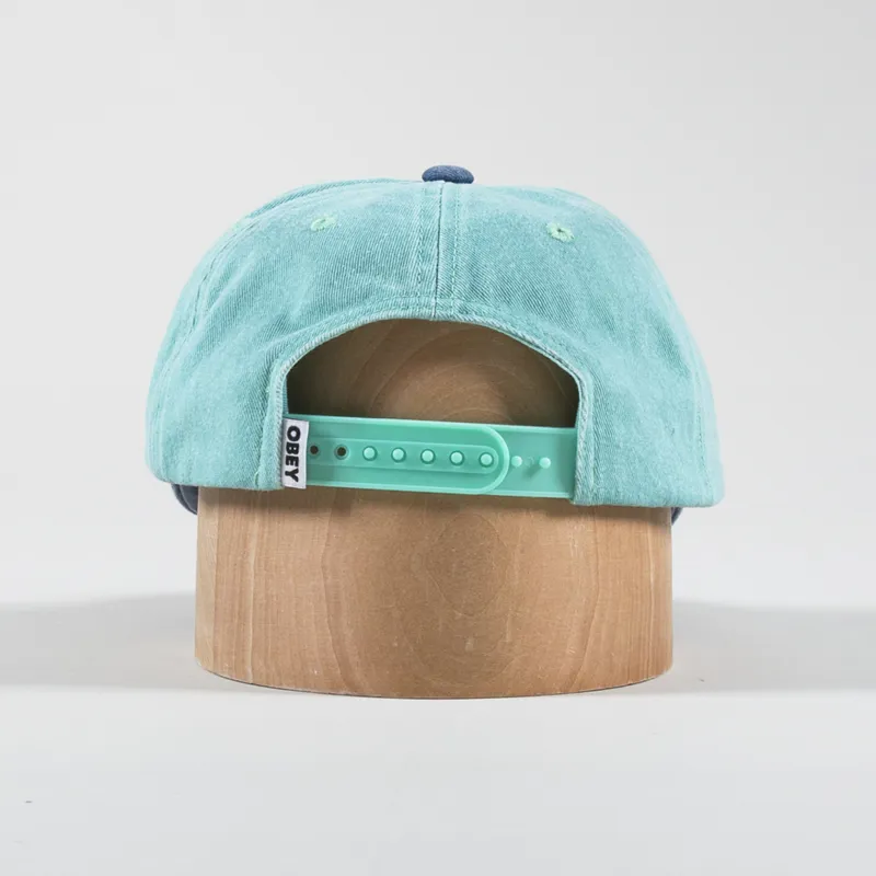 Obey Pigment Fruits 6 Panel Cap Sea Spray-3