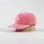 Obey Pigment Lowercase 6 Panel Cap Coral