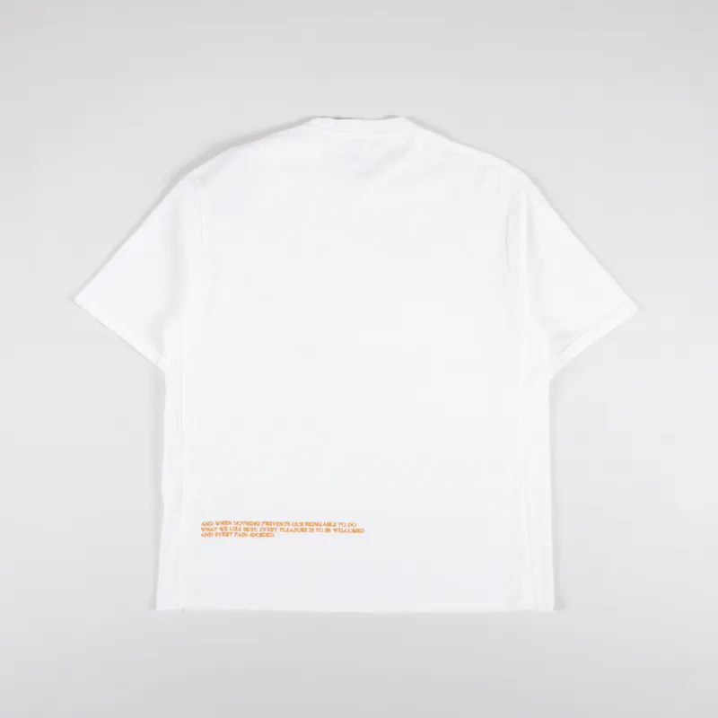 Magic Castles A-OK T Shirt Off White-1