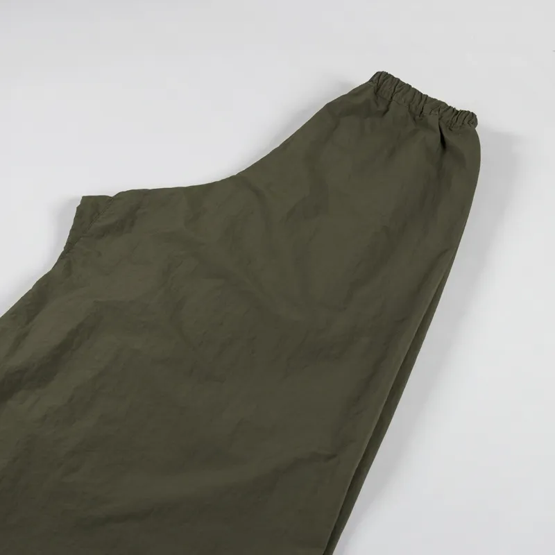 Gramicci Womens Nylon Flare Pant Deep Olive-9