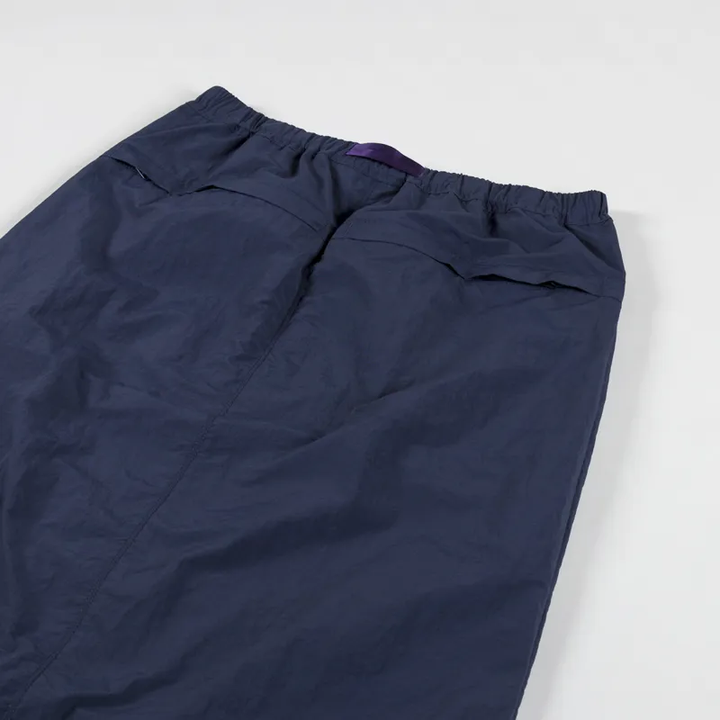 Gramicci Womens Nylon Packable Midi Skirt Navy-7