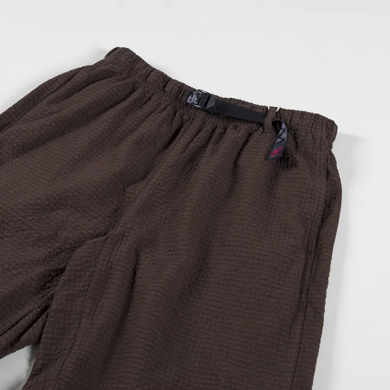 Gramicci OG Micro Plaid Seersucker G-Short Tobacco-3