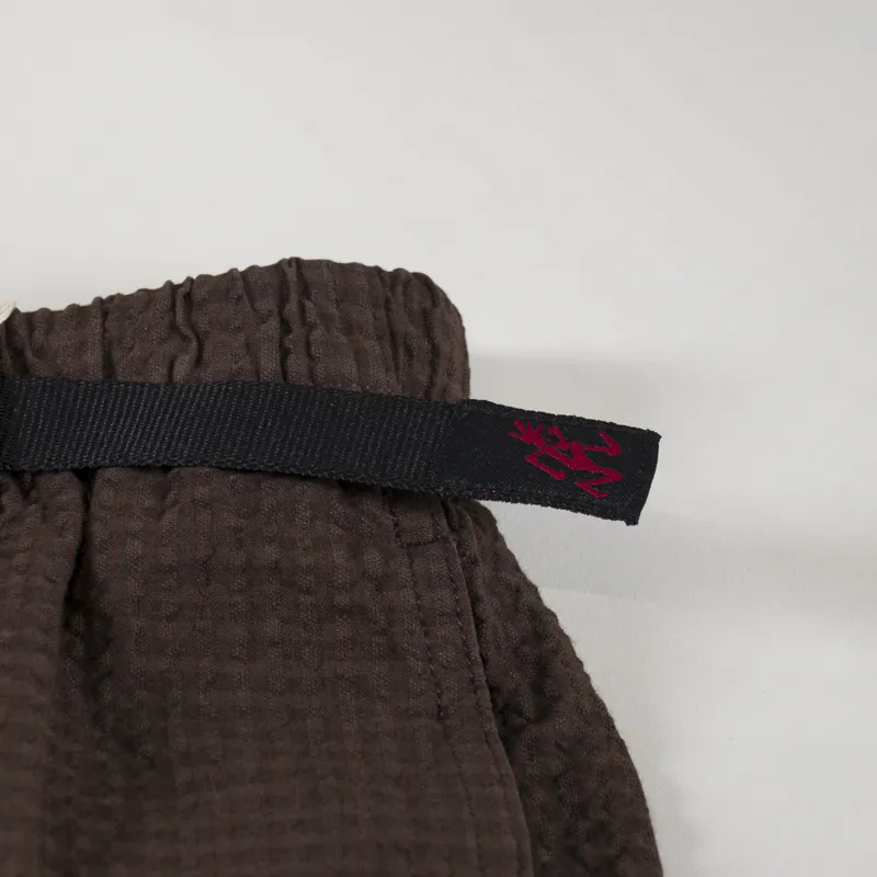 Gramicci OG Micro Plaid Seersucker G-Short Tobacco-6