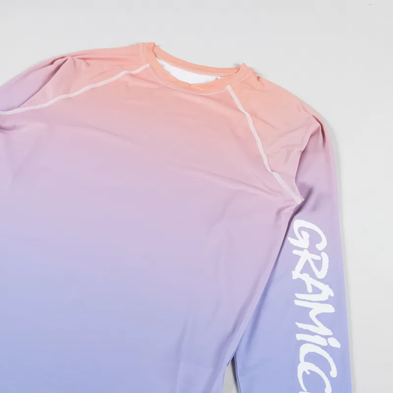 Gramicci Womens UPF-Shield Long Sleeve Top Gradation Blue-6